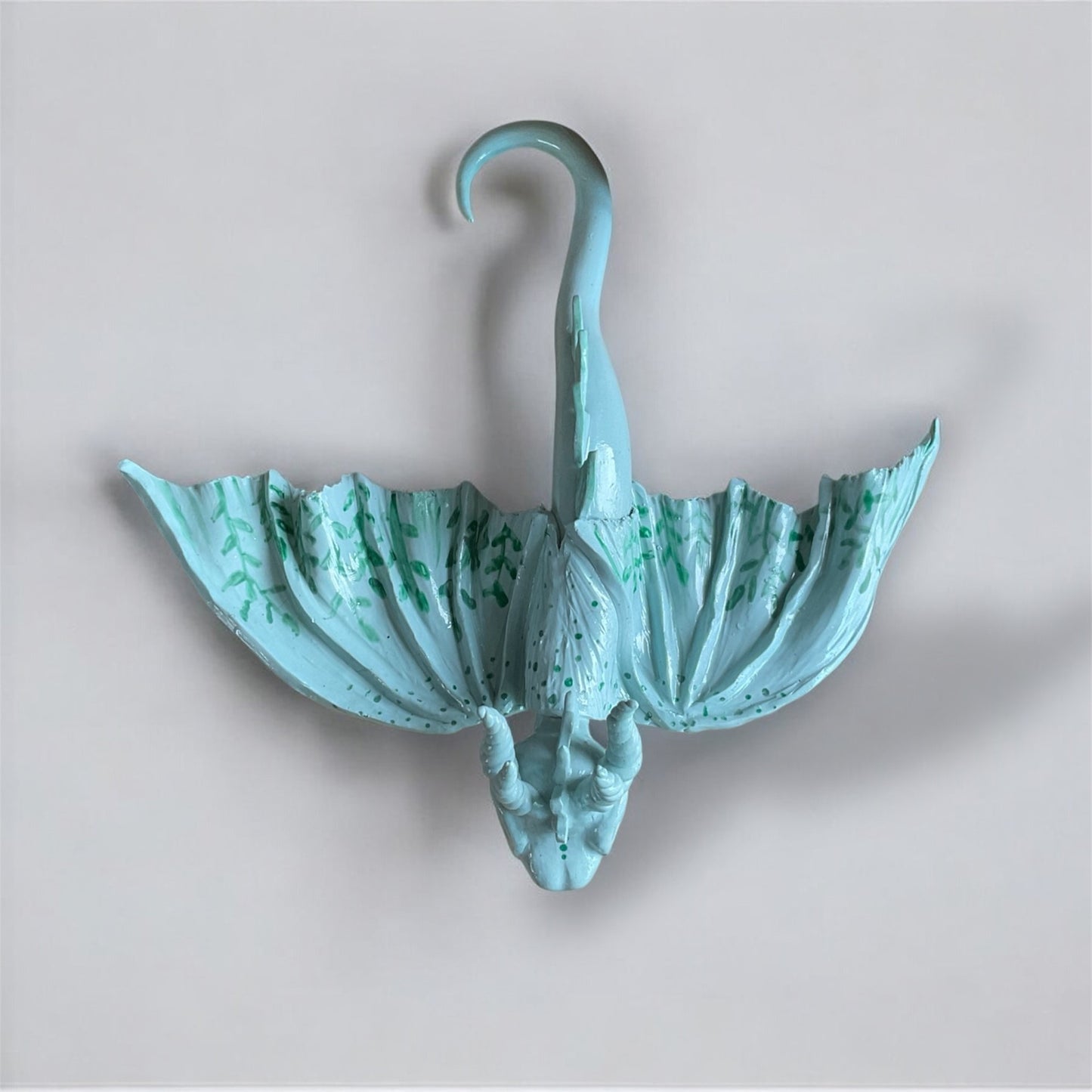 Forest Spirit Dragon - Handmade Fantasy Figurine